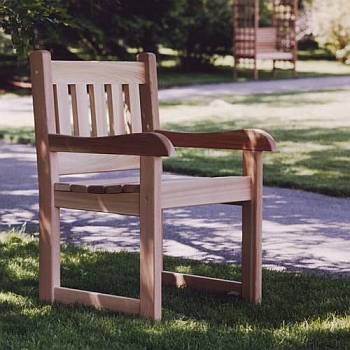 Cedar Arm Chair - Unassembled