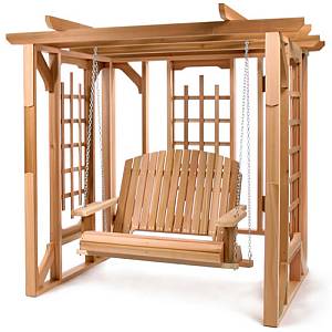 Pergola Swing<br>Set