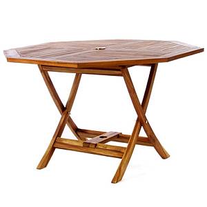 Teak Octagon Table