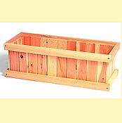 Cedar Window Planter Boxes