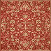 Finesse Outdoor Rugs - Garden Maze - Red