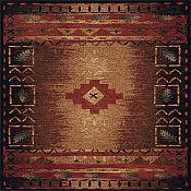 Fresh Air Outdoor Rugs<br>Brown Multi