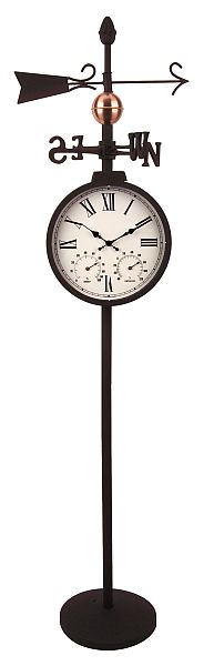 Indoor/Outdoor Clocks with Themometers