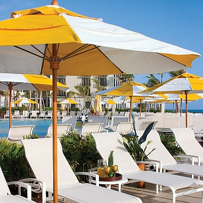 Bridgewater Commercial Fiberglass Ribbed Umbrellas