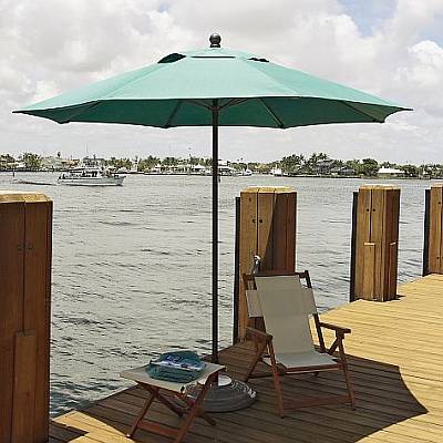 Lucaya Commercial Fiberglass Ribbed Umbrellas