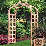 Garden Arbors Enhance Gardens and Yards