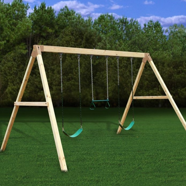 a frame swing set plans