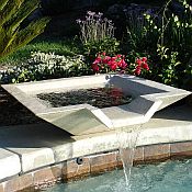 Kutstone Cubic Scupper Fountain