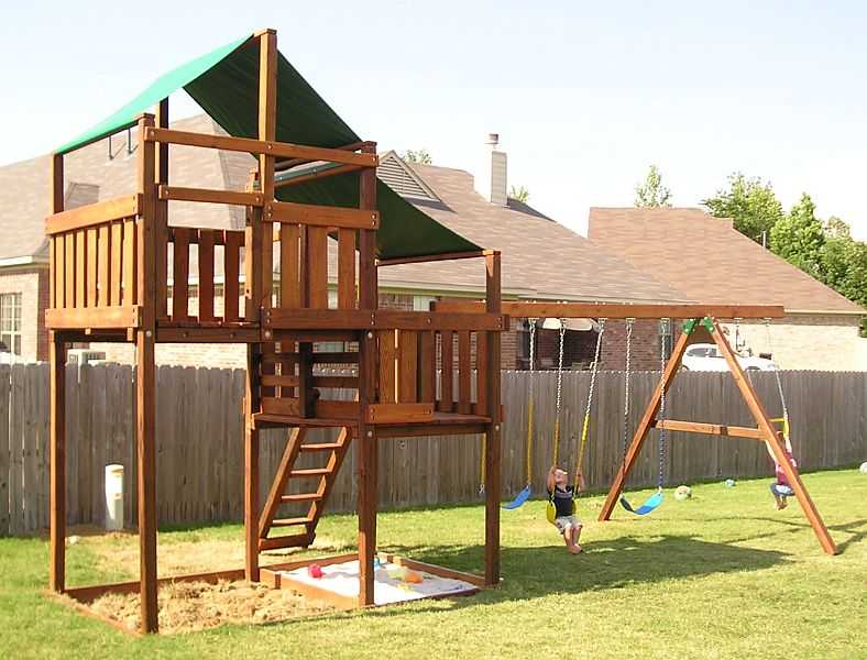 backyard play fort