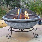Grape Gas Fire Pit