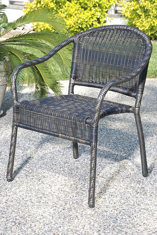 Saybrooke Resin Wicker Dining Chair White 363709 | eBay