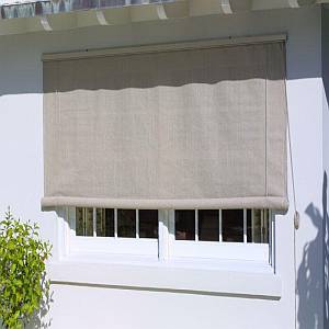 Coolaroo Roll Up Window Shade - Pebble 6ft x 6ft