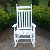 Slat Back Rocking Chair