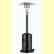 Cosystand Black Steel Patio Heater