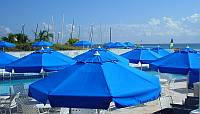 9ft Commercial Beach Umbrella at Sea Gate Resort in Florida