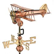 Biplane Weathervane