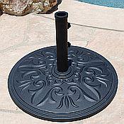 Premium Cast Aluminum Umbrella Base -45 lbs