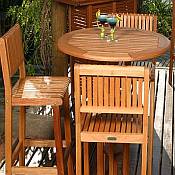 Bar Height Table and Stools