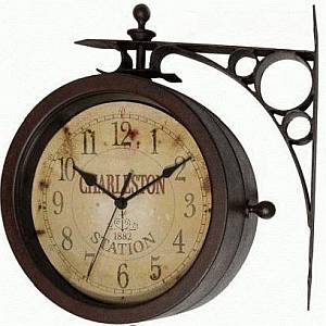 Charleston Indoor-Outdoor Clock/Thermometer