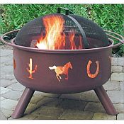 Firepit - Western Motif