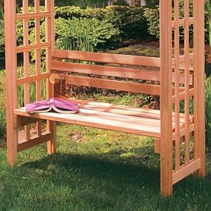 Astoria Garden Arbor Bench