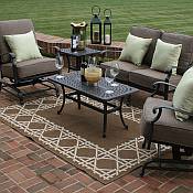 Herve 5 Piece Deep Seating Wicker Set