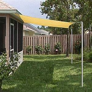 Sun Shade Sail - Square - 16 Foot 5 Inch - PC-20012-16