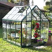 Snap & Grow™ Green Greenhouse - 6 x 8