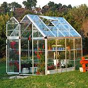 Snap & Grow™ Silver Greenhouse - 6 x 8