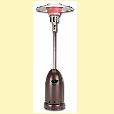 Outdoor Propane Patio Heater - Hammered Bronze