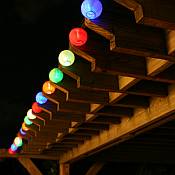 Solar Chinese Lantern String Lights - 3711MR20