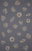 Patio Everywear Rug  Seashell Denim