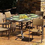 Tortuga Maracay 7pc Dining Set