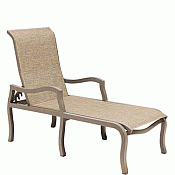 Carson Aluminum Sling Chaise Lounge