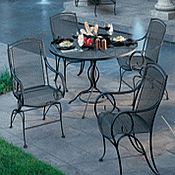 Modesto Wrought Iron Patio Set