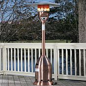 Copper Finish Deluxe Patio Heater