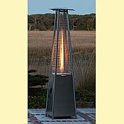 Stainless Steel Pyramid Flame Heater