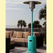 Aqua Blue Powder Coated Patio Heater - 61130